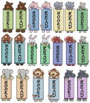 (image for) Critter Bookmarks